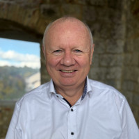 Klaus Meier Burg Blick über Laaber